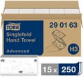 Miniatyrbillede 3 af 11: Tork håndklædepapir avanceret ZZ-fold 2-lags 3750 ark