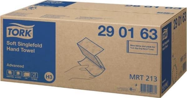 Tork håndklædepapir avanceret ZZ-fold 2-lags 3750 ark