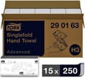 Miniatyrbillede 2 af 11: Tork håndklædepapir avanceret ZZ-fold 2-lags 3750 ark