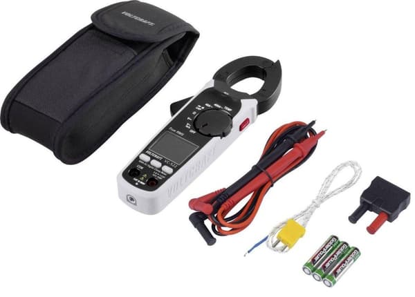 VOLTCRAFT VC-522 Clamp Meter Digital CAT III 600 V Näyttö (määrät): 4000