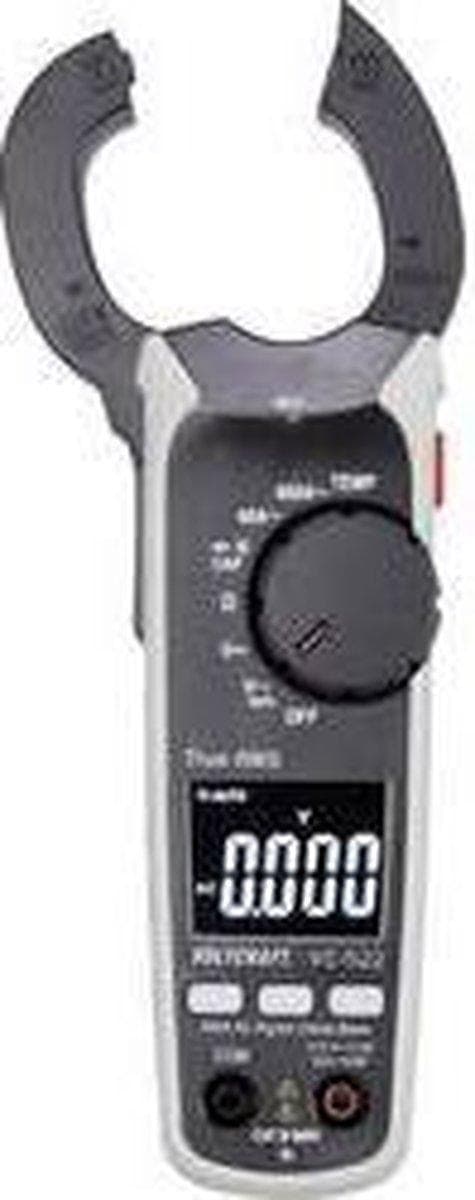 VOLTCRAFT VC-522 Clamp Meter Digital CAT III 600 V Näyttö (määrät): 4000