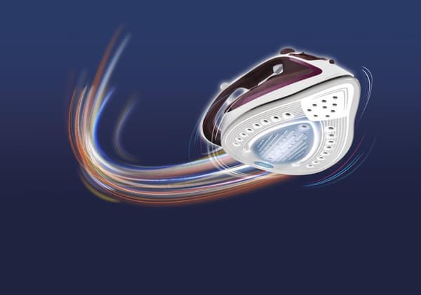 Tefal FV5714 Easygliss Plus ångstrykjärn 2400W Bordeaux/Vit