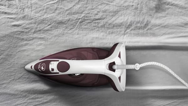 Tefal FV5714 Easygliss Plus ångstrykjärn 2400W Bordeaux/Vit