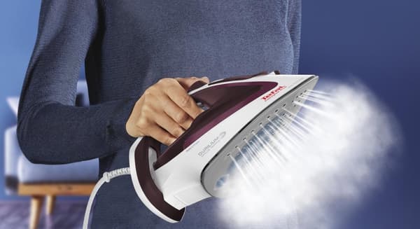 Tefal FV5714 Easygliss Plus ångstrykjärn 2400W Bordeaux/Vit