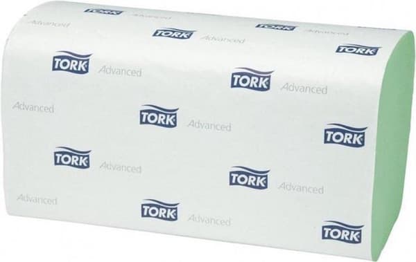 Tork håndklædepapir avanceret ZZ-fold Grøn 3750 ark
