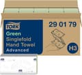 Miniatyrbillede 7 af 8: Tork håndklædepapir avanceret ZZ-fold Grøn 3750 ark