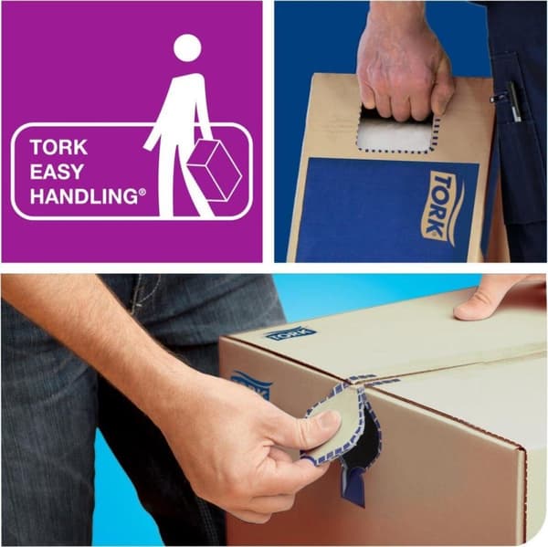 Tork håndklædepapir avanceret ZZ-fold Grøn 3750 ark