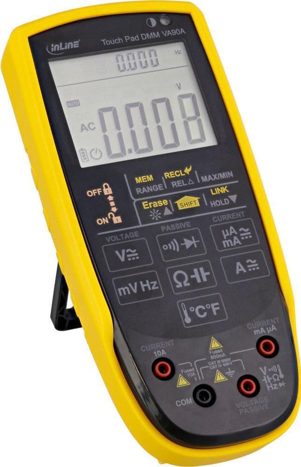 InLine 43127 multimeter digitalt multimeter CAT III 1000V (43127)