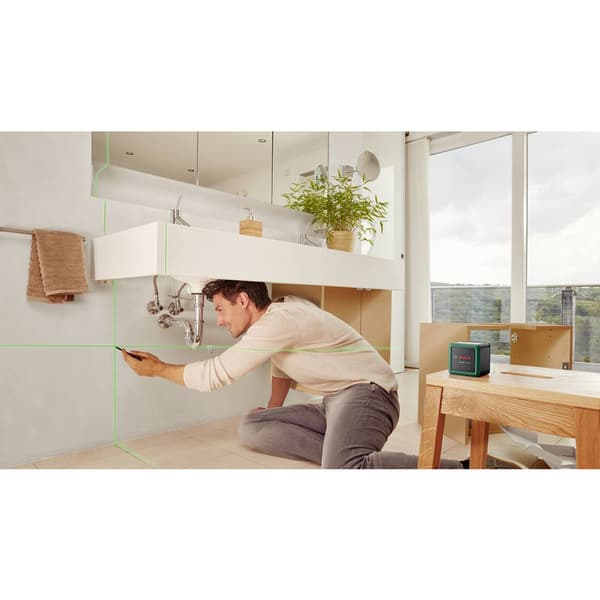 Bosch Home and Garden Quigo Green II Korslinjelaser Räckvidd (max.): 12 m