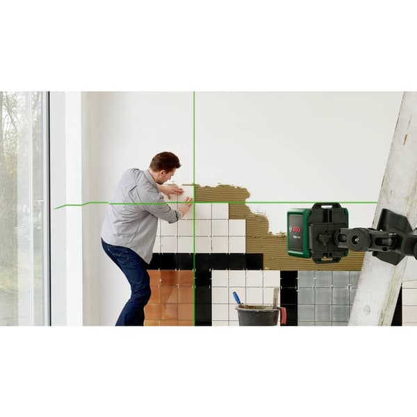 Bosch Home and Garden Quigo Green II Korslinjelaser Räckvidd (max.): 12 m