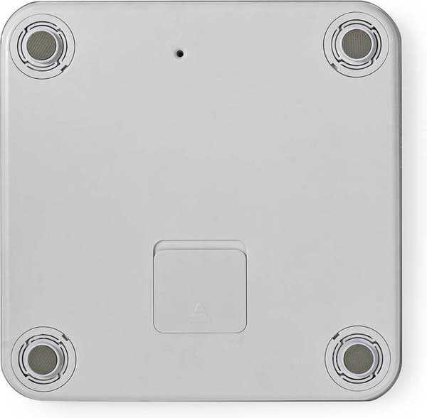 Nedis SmartLife henkilökohtainen vaaka | Wi-Fi | BMR / luut / paino / lihakset / rasva / vesi | 8 muistipaikkaa | Huippukuorma: 180 kg | Android™ / IO