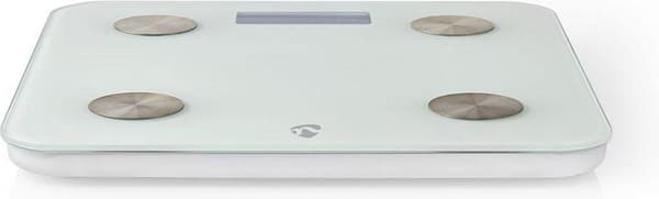 Nedis SmartLife henkilökohtainen vaaka | Wi-Fi | BMR / luut / paino / lihakset / rasva / vesi | 8 muistipaikkaa | Huippukuorma: 180 kg | Android™ / IO
