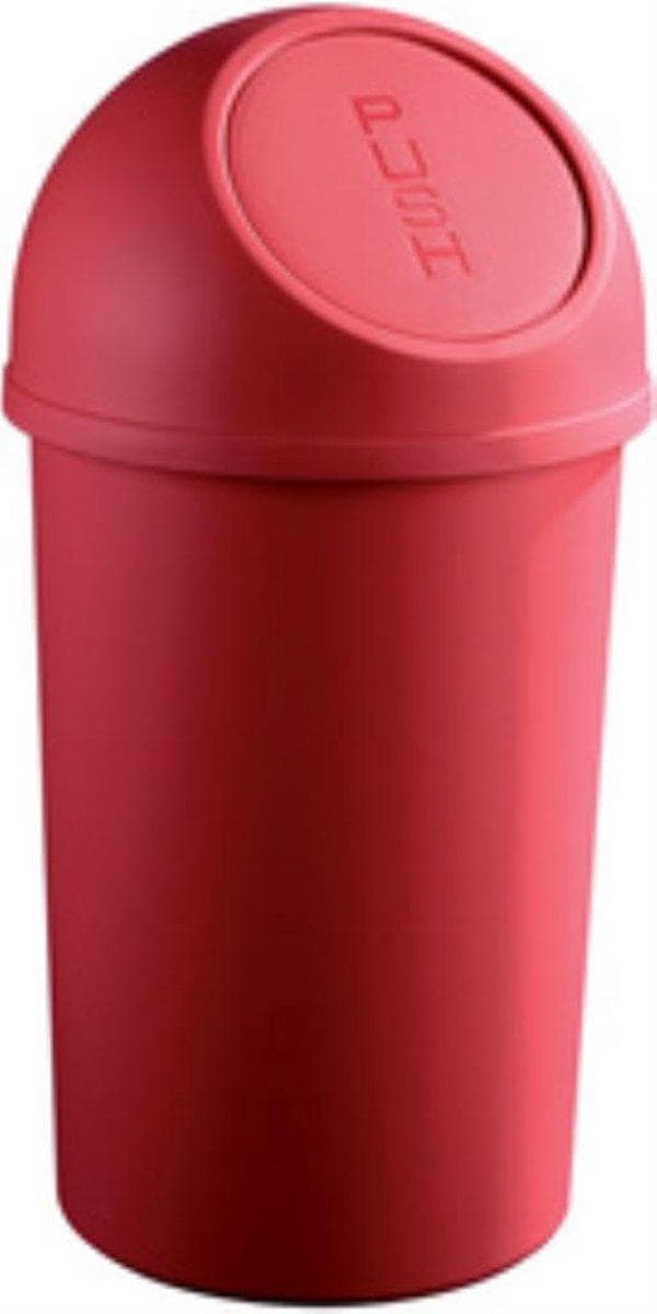 soptunna gångjärnslock 45l svart