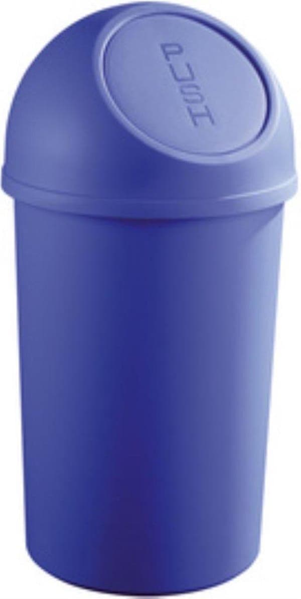 soptunna gångjärnslock 45l svart