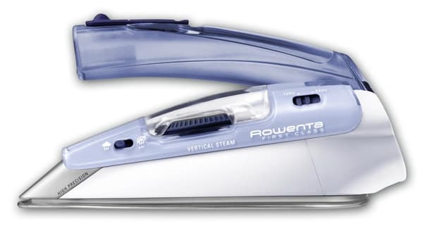 Rowenta FIRST CLASS DA 1510 - Matkahöyrysilitysrauta - Pohjalevy: Inox 200 Microsteam - 1000 W - Vaaleansininen