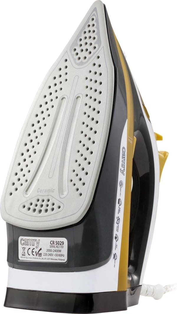 Ion Dampstrygejern - 3000W - Gul CR 5029 Camry