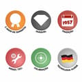 Miniatyrbild 3 av 3: Testo SE & Co.KGaA 0646 0073 Testo-indikatorer (10 st.) 88°C.110°C