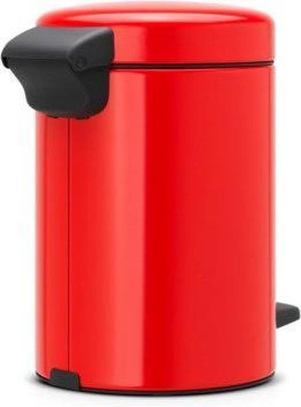 Brabantia NewIcon Skraldespand - 3 l - Passionsrød
