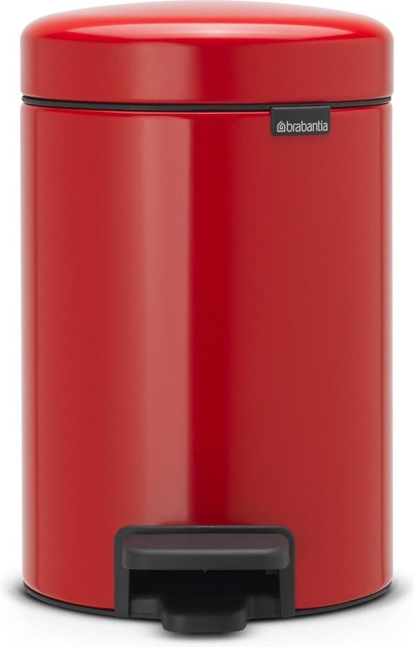 Brabantia NewIcon Skraldespand - 3 l - Passionsrød