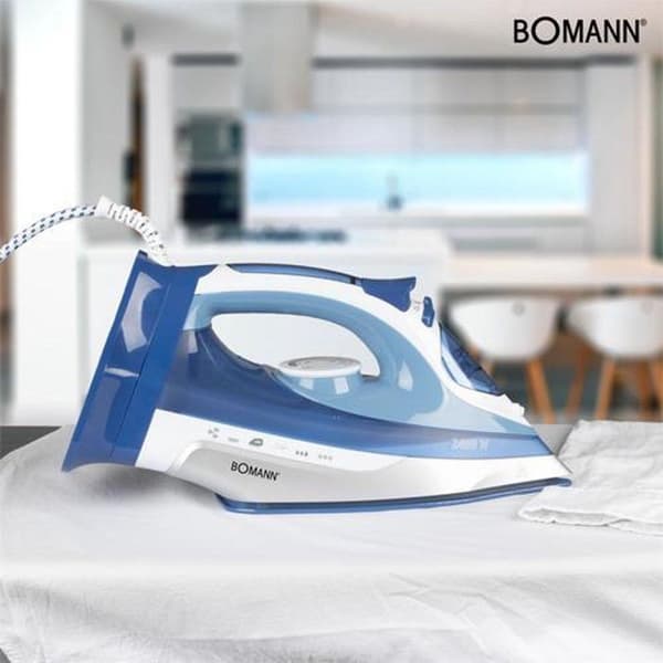 Bomann DB 6006 CB Ångstrykjärn 2400W Blå/Vit