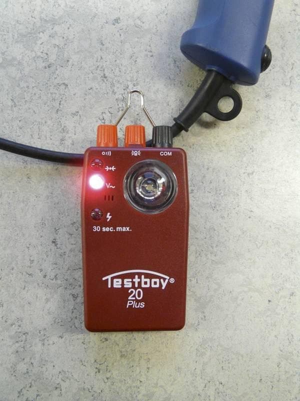Testboy 20 Plus Kontinuitetstester CAT II 300 V LED, Akustisk