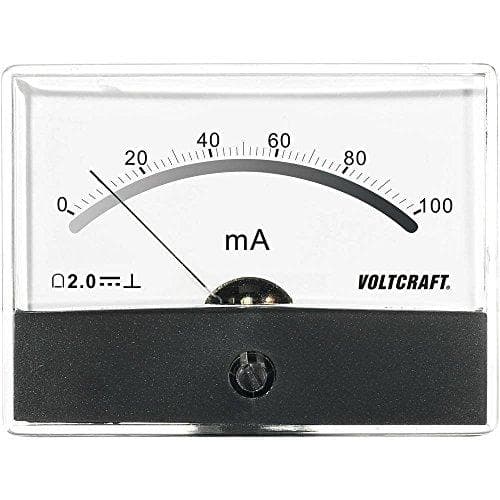 Voltcraft AM-86X65/100MA sisäänrakennettu mittari AM-86X65/100mA/DC 100 mA liikkuva kela (AM-86X65/100MA)