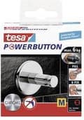 Pikkukuva 3 / 3: Tesa Powerbutton Hooks Universal medium, kromi