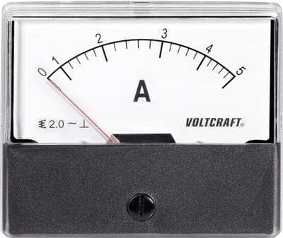 Voltcraft AM-70X60/5A sisäänrakennettu mittari AM-70X60/5A 5 A liikkuva rauta (AM-70X60/5A)