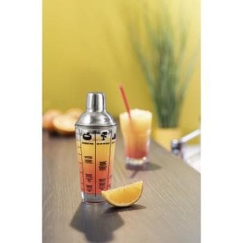 Xavax Glass Cocktail Shaker, 400 ml