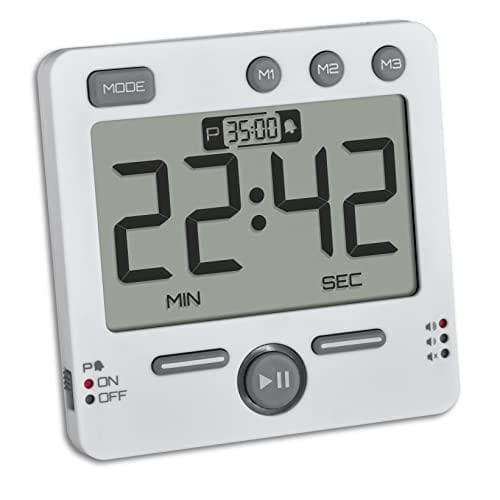TFA Dostmann 99HOURS timer hvid digital (38.2049.02)
