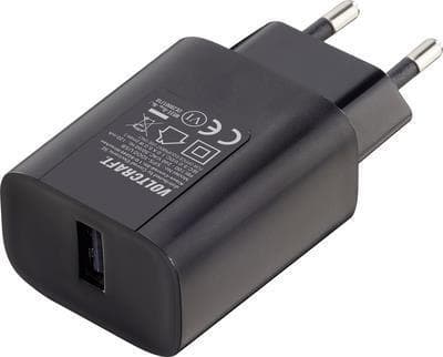 VOLTCRAFT VC-10904490 Strømforsyning og spændingsomformer indendørs 5 W sort (VC-10904490) Sort