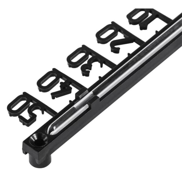 Hama Indendørs/udendørs termometer, træstruktur, 16 cm, analog