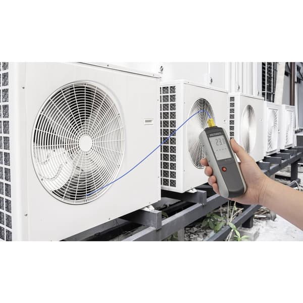 VOLTCRAFT TP-202 Luftsensor 0 till 250 °C 1.00 m Sensortyp K
