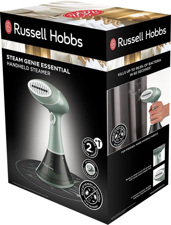 Russell Hobbs Steam Genie Essential Clothes Steamer / Hand Steamer - 25592-56