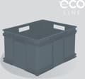 Miniatyrbillede 3 af 3: Eurobox XXL Opbevaringsboks, Eco Plastic (PP), 52x43x28​​cm, grå