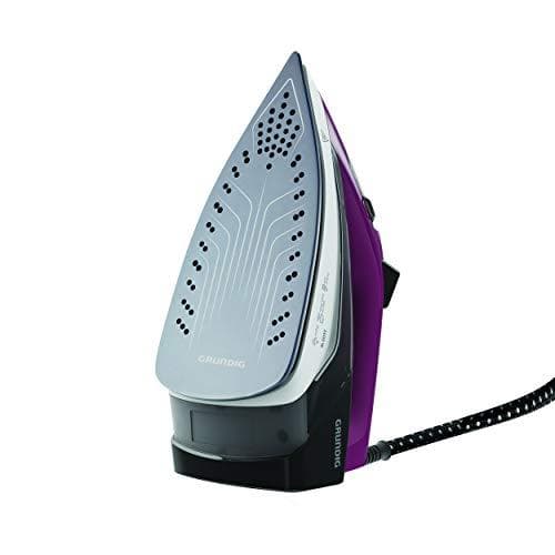 Grundig SI 6850 - dampstrygejern med automatisk sluk - bundplade: keramik - 2600 W - hvid/lilla/grå - med (SI6850)
