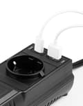 Miniatyrbillede 6 af 8: Technaxx TE21 Car 12V spændingsomformer med 2 USB porte og 1 x 230V stik max. 200W