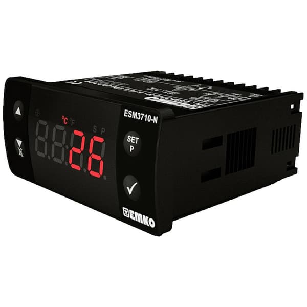 Emko ESM-3710-N 2-punkts regulator Termostat PTC -50 till 150 °C Relä 16 A (L x B x H) 71 x 76 x 34.5 mm