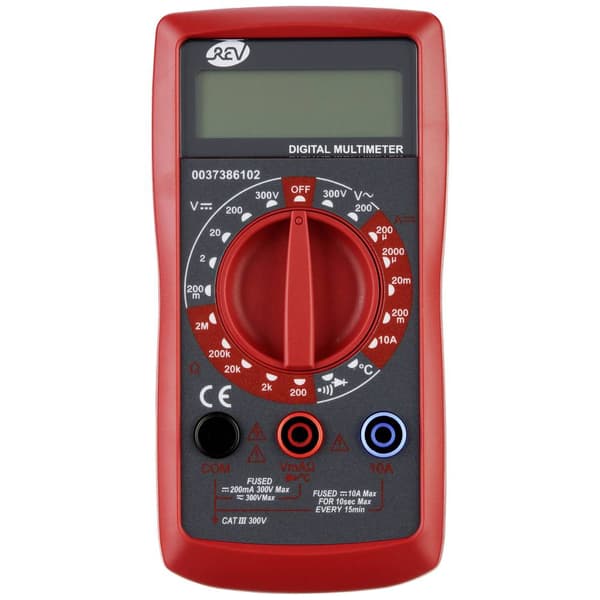 REV 0037386102 Handmultimeter digital CAT III