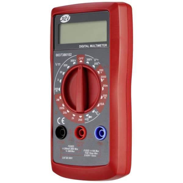 REV 0037386102 Handmultimeter digital CAT III