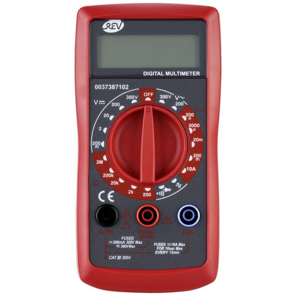 REV 0037387102 Handmultimeter digital CAT III