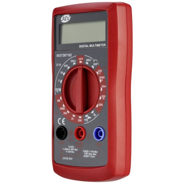 REV 0037387102 Handmultimeter digital CAT III