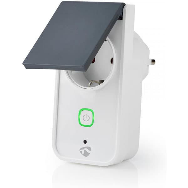 Nedis WIFIPO120FWT IP44 smart uttag 16A 3680W
