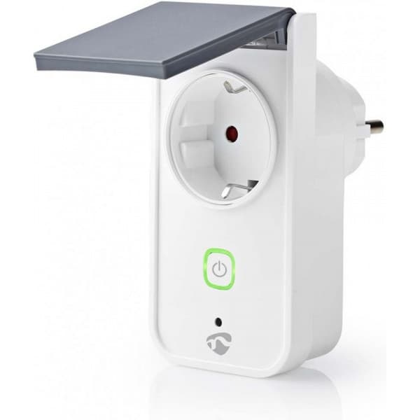 Nedis WIFIPO120FWT IP44 smart uttag 16A 3680W