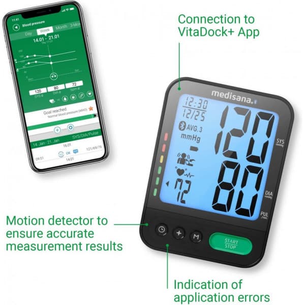 Medisana BU580 Connect -verenpainemittari
