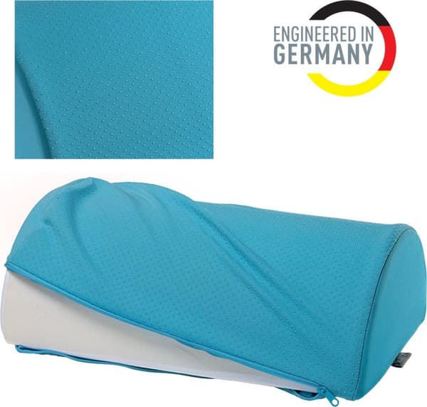 Leitz jalkatuki Ergo Cozy, sininen ergonominen, pehmeä ydin & kangaspäällinen, voidaan myydä - 1 kpl (5371-00-61)