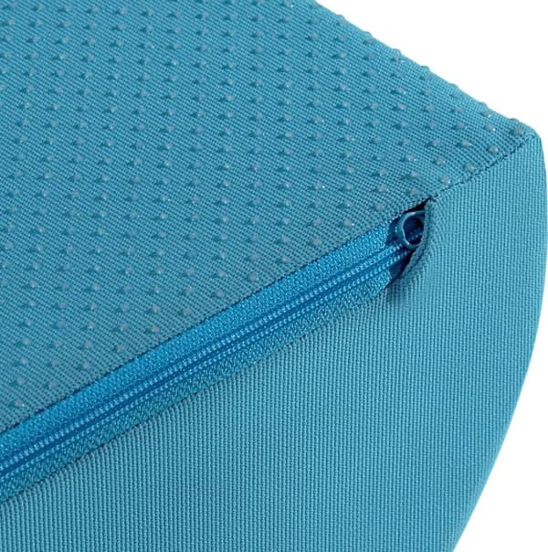 Leitz jalkatuki Ergo Cozy, sininen ergonominen, pehmeä ydin & kangaspäällinen, voidaan myydä - 1 kpl (5371-00-61)