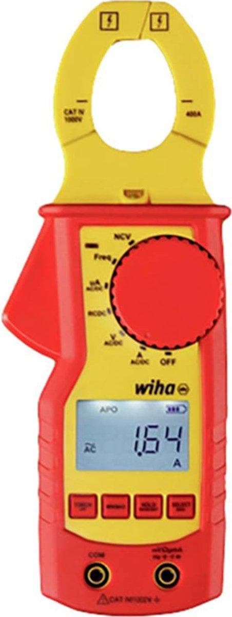 Wiha 45219 strømklemme digital CAT IV 1000 V (45219)