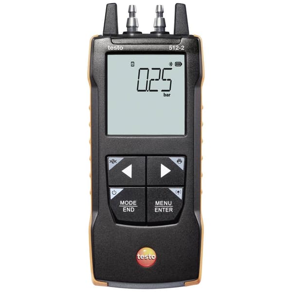 testo 512-2 Tryckmätare Lufttryck 0 - 2000 hPa