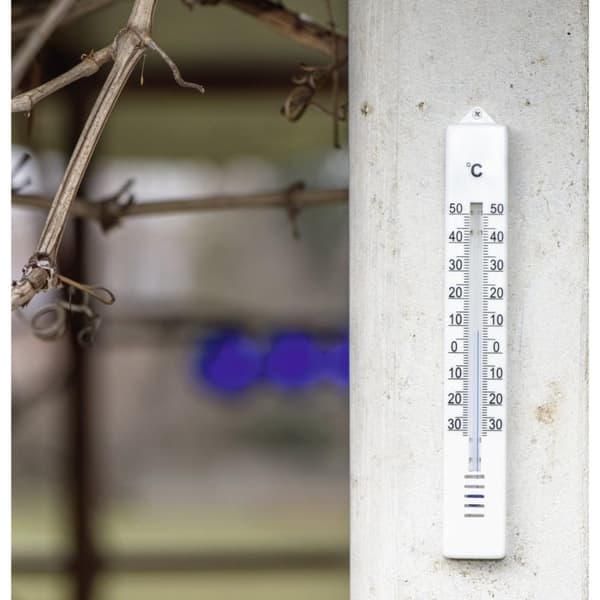 Hama 00186402 insättningstermometer Vätskeomgivningstermometer inomhus/utomhus Vit